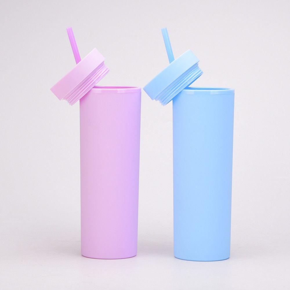 Cốc Uống Sữa Bằng Acrylic 16oz Nhiều Màu Sắc