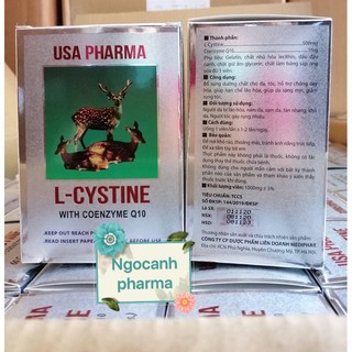 Viên uống L-CYSTINE with coenzyme Q10 giúp đẹp da,hết mụn,nám