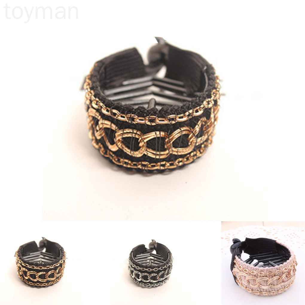 Dây Buộc Tóc Đính Đá Lấp Lánh Cho Nữ