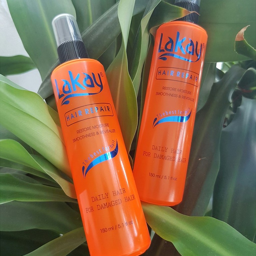 Dưỡng tóc đặt trị tóc hư tổn Lakay Cam 150ml