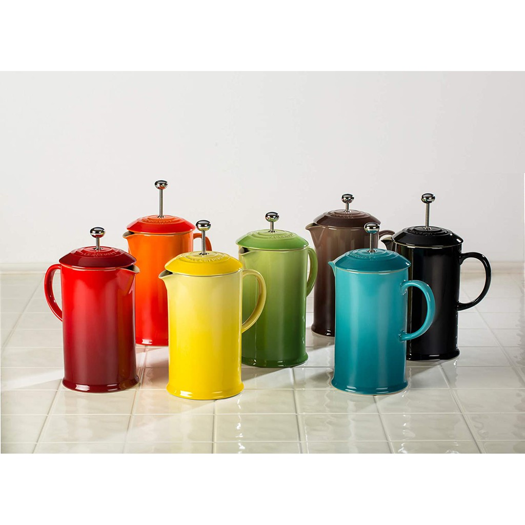BÌNH PHA CÀ PHÊ LE CREUSET FRENCH PRESS, MÀU ĐỎ