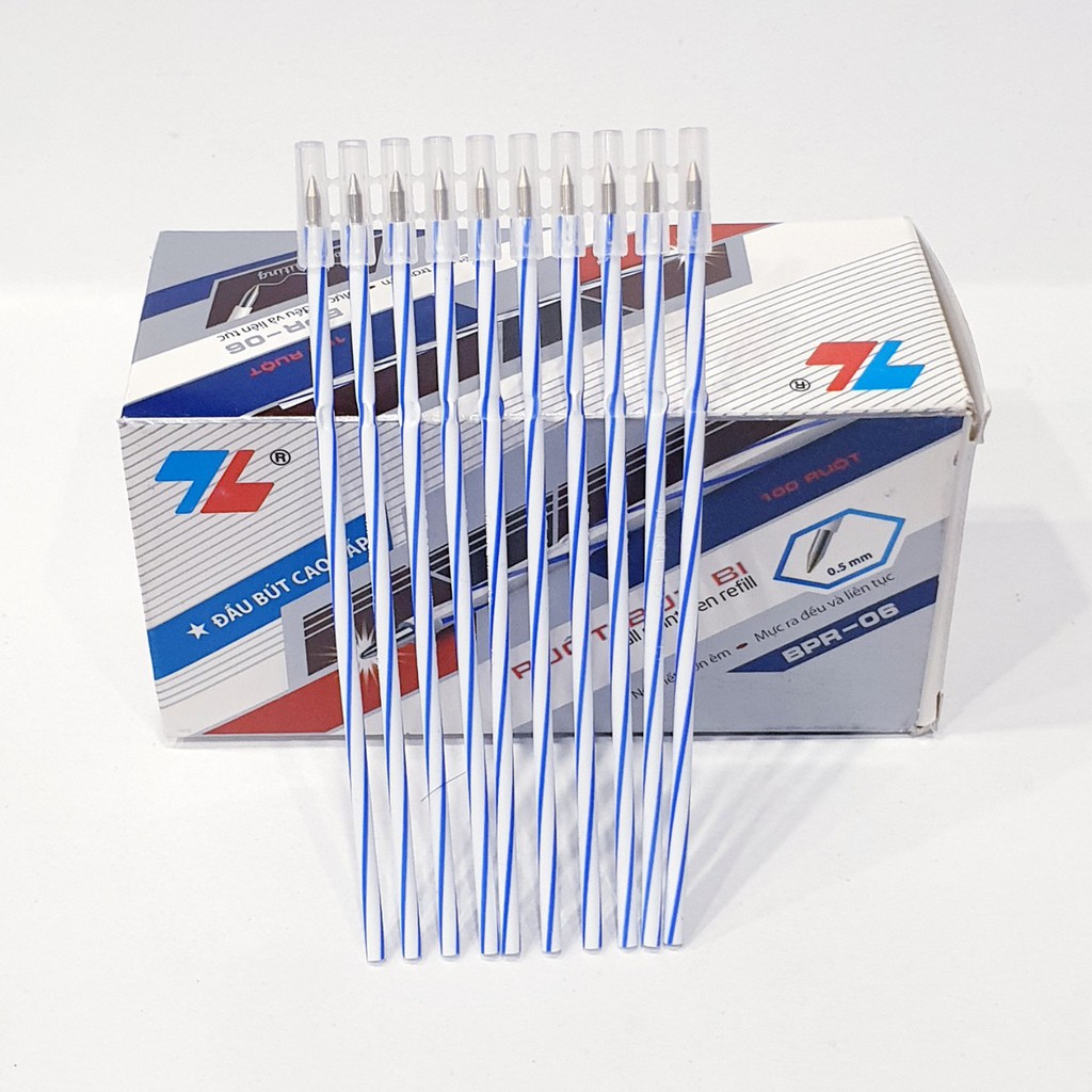 Vỉ ruột bi vằn Thiên Long cho bút TL027 BPR-06