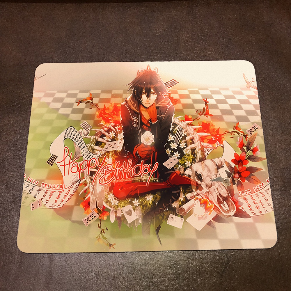 Lót chuột máy tính Anime Amnesia Wallpapers 1 Mousepad cao su êm ái. Nhận in theo yêu cầu