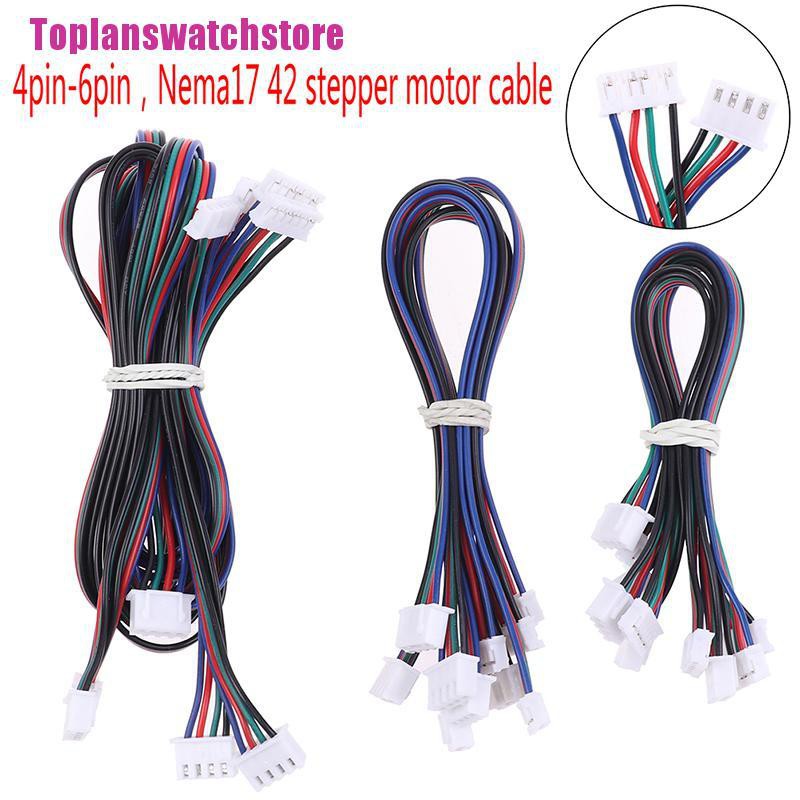 Bộ 5 Dây Cáp Động Cơ Bước 4pin - 6pin Xh2.54 Cho Máy In 3d | BigBuy360 - bigbuy360.vn