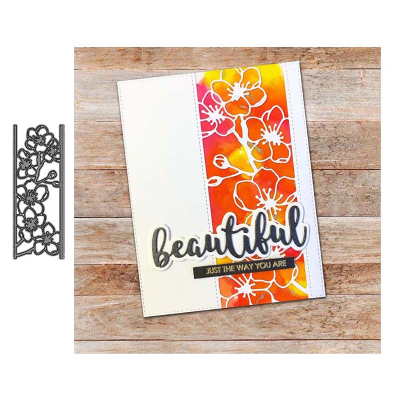 Bộ 3 Khuôn Cắt Giấy Hình Hoa Tinh Tế