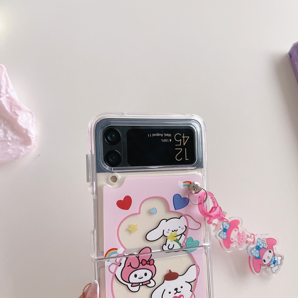 Ốp Điện Thoại PC Cứng Chống Sốc In Hình Stitch Buzz Lightyear Cho Samsung Galaxy Z Flip 4 5G