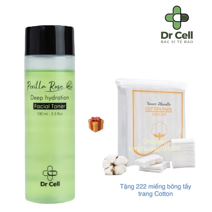 Toner Ngãi Cứu Tía Tô DR CELL - Nước Hoa Hồng Dr Cell 100ml