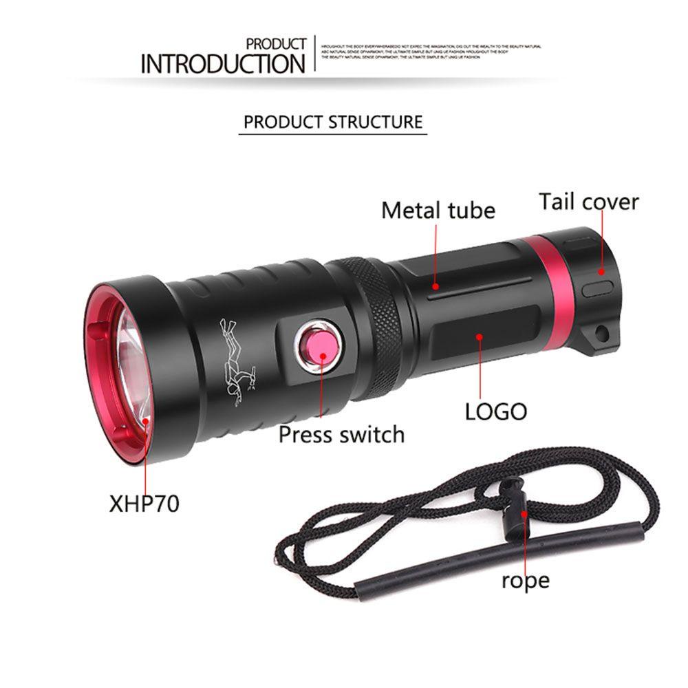 Đèn Pin Lặn Siêu Sáng SHOUKEY Chuyên Nghiệp Chất Lượng Cao