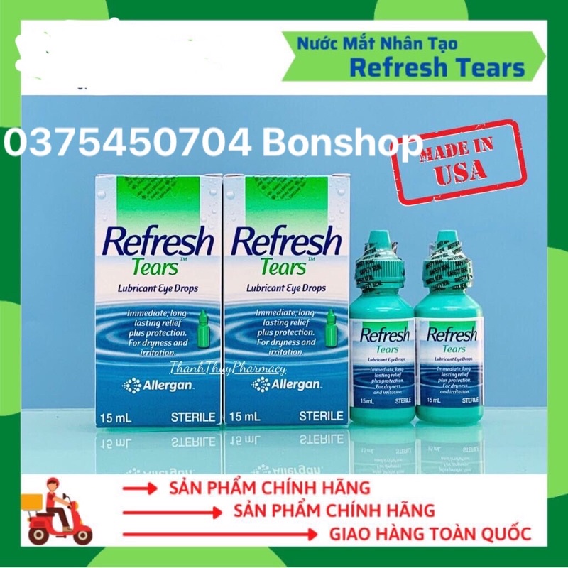NƯỚC MẮT NHÂN TẠO REFRESH TEARS 15ml