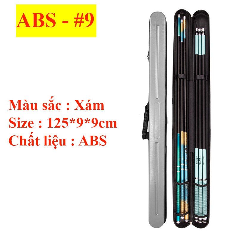 Bao Đựng Cần Câu Cá Nhựa Hợp Kim , ABS Chống Thấm Nước Chuyện Dụng Câu Đơn , Câu Đài  Cao Cấp TDC-8