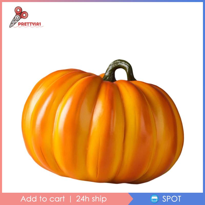 1 Trái Bí Ngô Nhựa Trang Trí Lễ Tạ Ơn