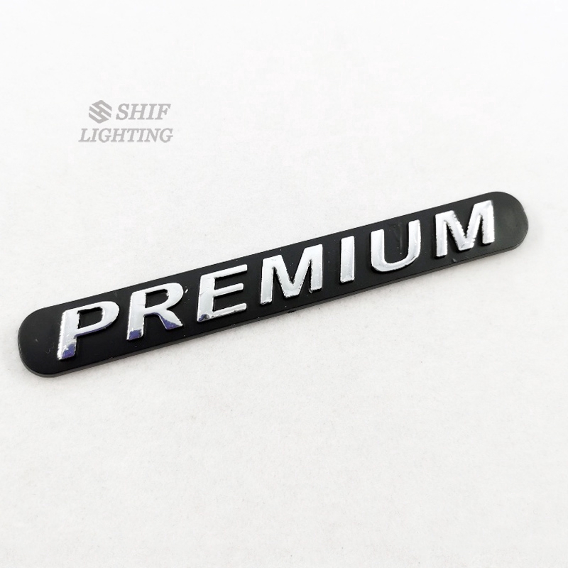 Miếng dán chữ cái trang trí xe hơi thông dụng