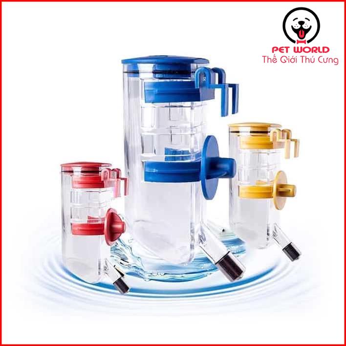 Bình nước bi treo chuồng tự động cao cấp - dung tich 350ml và 550ml