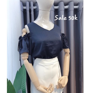 Áo kiểu hở vai ( 2 màu)