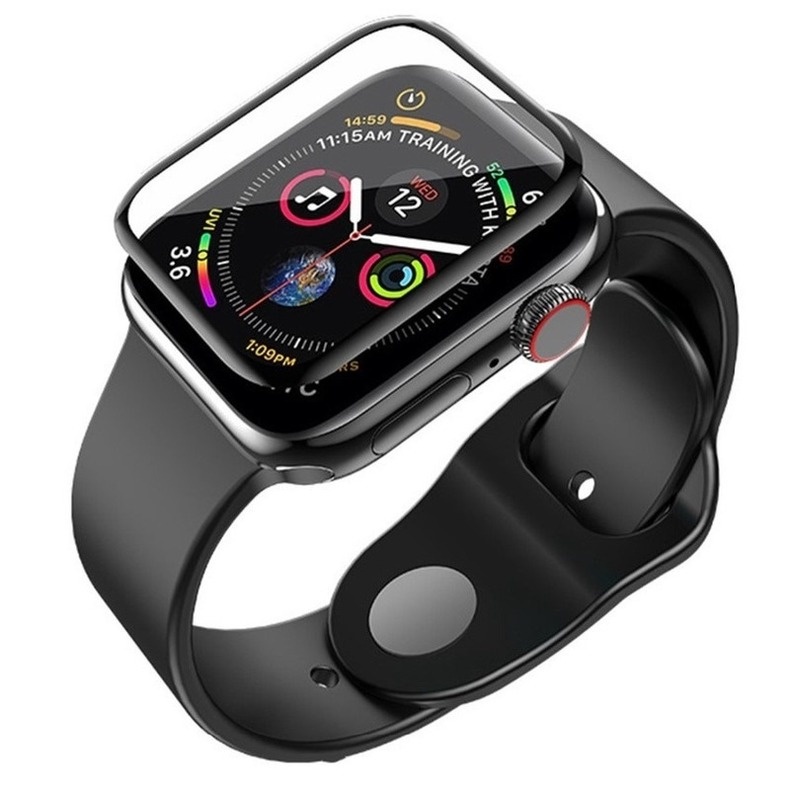 Kính Cường Lực HD Viền Cong 3D Cho Đồng Hồ Thông AW Watch Series Ultra 8 7 3 2 1 49mm 45mm 41mm 38MM 42MM i-Watch 4 / 5 / 6 / SE 40MM 44MM