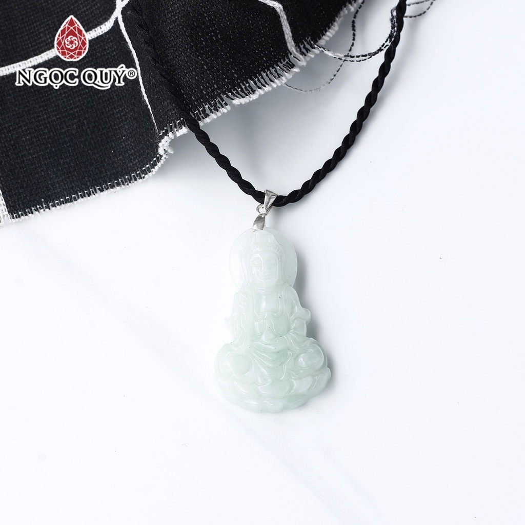 Mặt dây chuyền quan âm CT phỉ thúy - Ngọc Quý