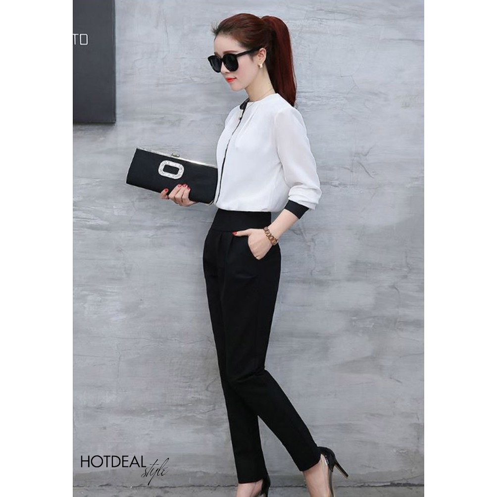 Áo Sơ Mi Cổ Phối Màu Bella | BigBuy360 - bigbuy360.vn