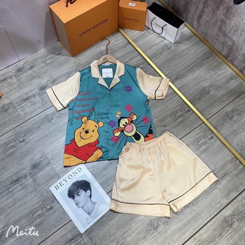 [ Mã WASTRUN4 giảm 10% tối đa 30K đơn 99K] Đồ Bộ Đùi Satin Lụa Thiết Kế | BigBuy360 - bigbuy360.vn