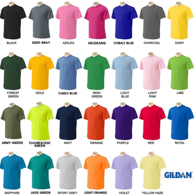 Áo thun cotton Gildan premium