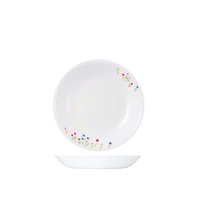 Combo 3 Đĩa nước chấm thủy tinh Corelle Flower Hill 405-FWH-LP 12cm