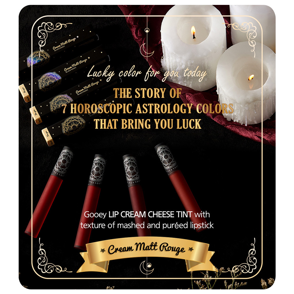 Son môi Black Rouge chất kem lì 7 màu thời trang mới tùy chọn | BigBuy360 - bigbuy360.vn