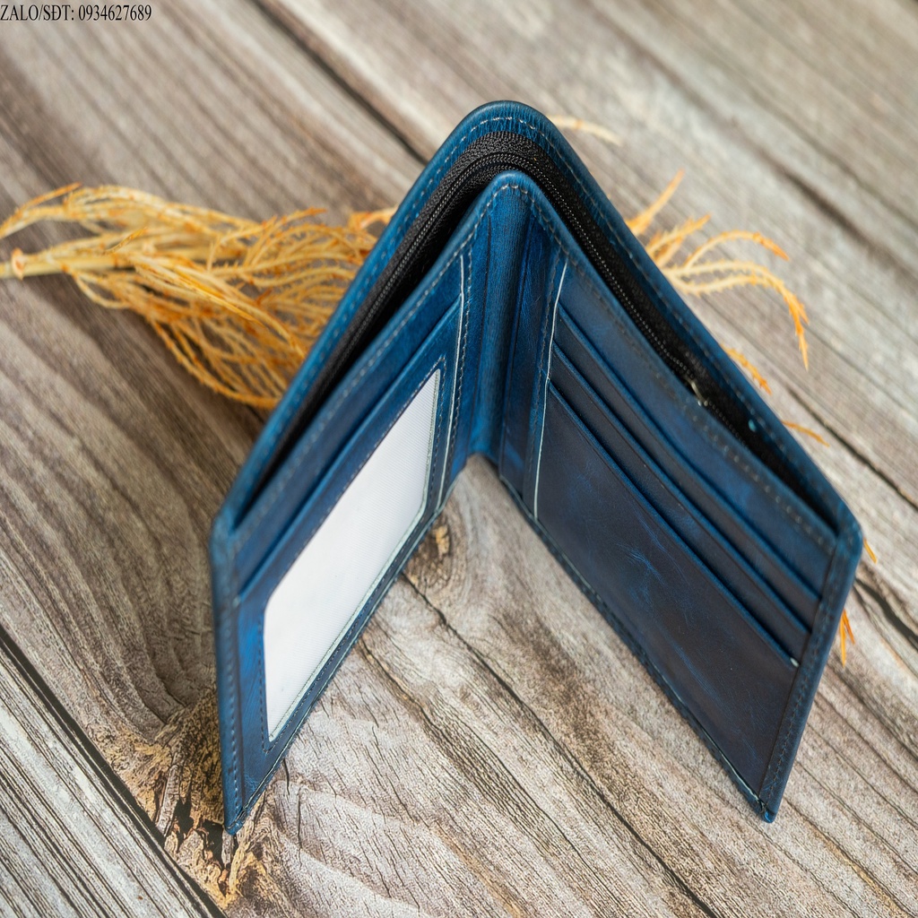 Bóp da nam, ví nam da bò thật trẻ trung và năng động.