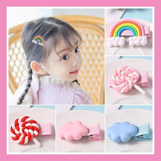 Set 3 kẹp tóc cho bé gái siêu cute xinh xắn dễ thương phong cách Hàn Quốc KT06