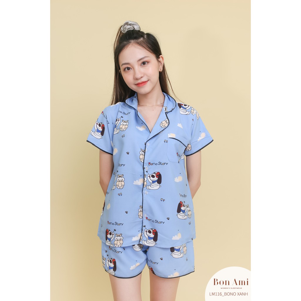 [Mã WABR0101 giảm 10% đơn 99K] Bộ đồ ngủ Just Bra họa tiết đáng yêu, mát mịn, phù hợp cho mùa hè LM116 | BigBuy360 - bigbuy360.vn