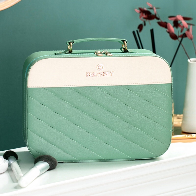 Túi đựng mỹ phẩm, vali mini đựng đồ trang điểm Hộp đựng đồ makeup siêu sang chảnh 2022 H