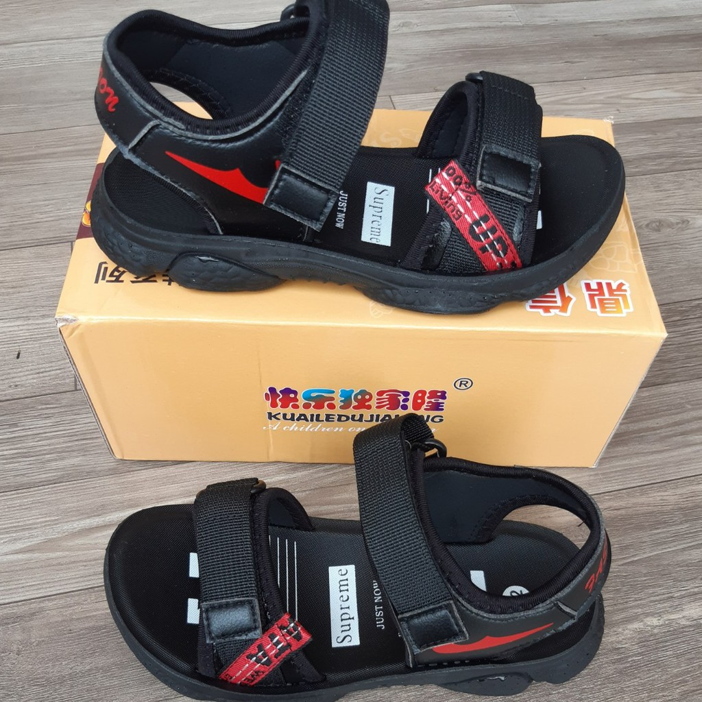 SIZE 31-36 sandal bé trai cao cấp full box mã A778 (ảnh,video thật )