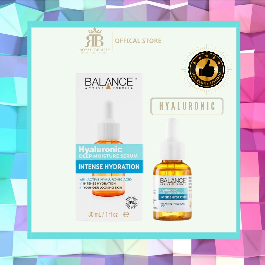 [Chính Hãng] Serum dưỡng ẩm, cấp nước Balance Hyaluronic Deep Moisture Serum 30ml