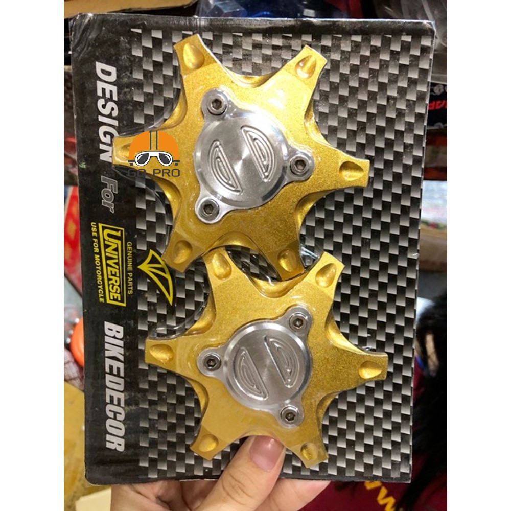 [CHÍNH HÃNG] Chụp Cốt Đùm Trước Sao Biển Nhôm CNC - 01 Cặp