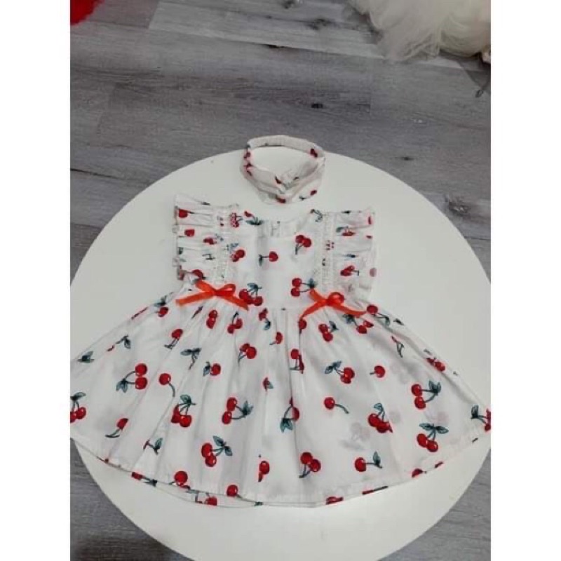 Đầm bé gái  💕𝑭𝑹𝑬𝑬𝑺𝑯𝑰𝑷 + TẶNG KÈM TURBAN💕LINA KIDS-váy trẻ em Thiết Kế Cao CấP- váy chery