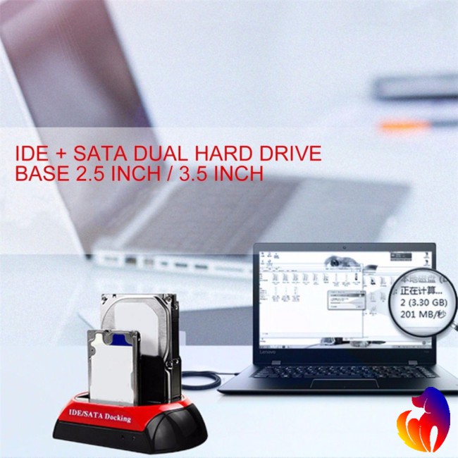 Đế 875d-j Hdd Với Khe Đọc Thẻ Nhớ Cho 2.5 / 3.5 Trạm Sata Ide | BigBuy360 - bigbuy360.vn