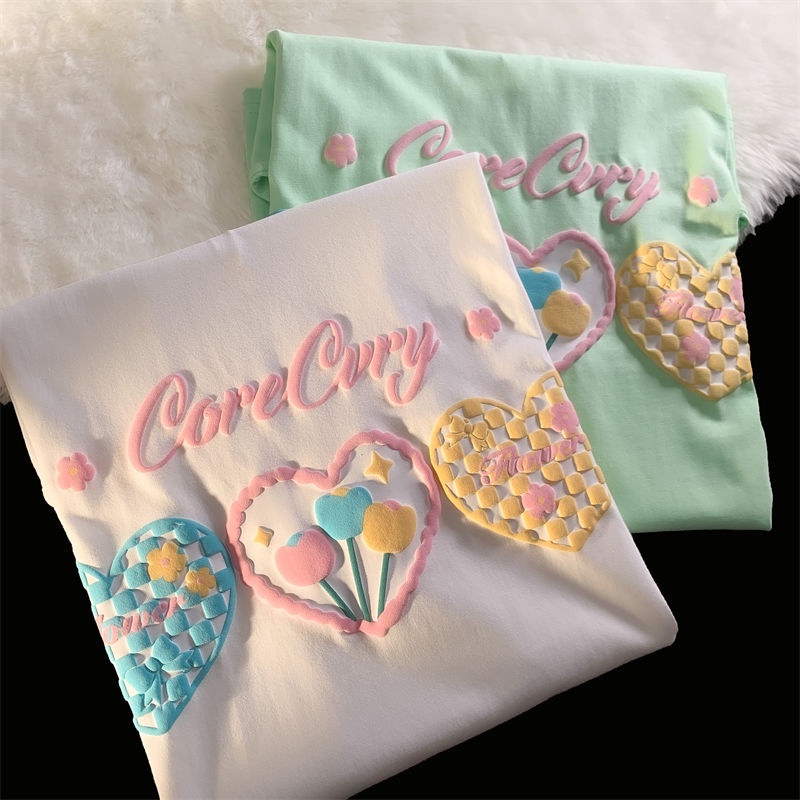 J & M❤️T shirt women oversized shirt fashion short sleeve tops