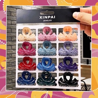 Gấp nửa tóc mini nhựa nhiều màu