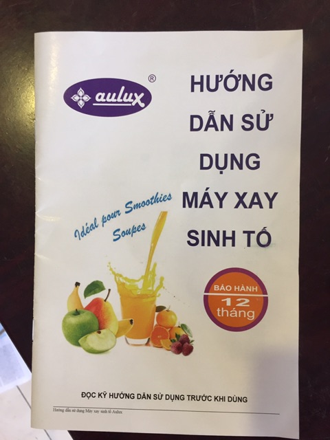 Máy say sinh tố cầm tay Aulux ,shop cho mở kiểm tra hàng