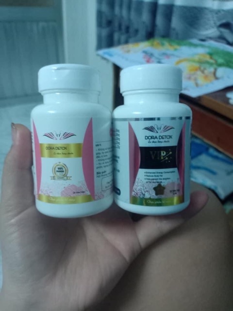 DORA DETOX VIP full hộp 28v - TẶNG kem tan mỡ thảo dược | BigBuy360 - bigbuy360.vn