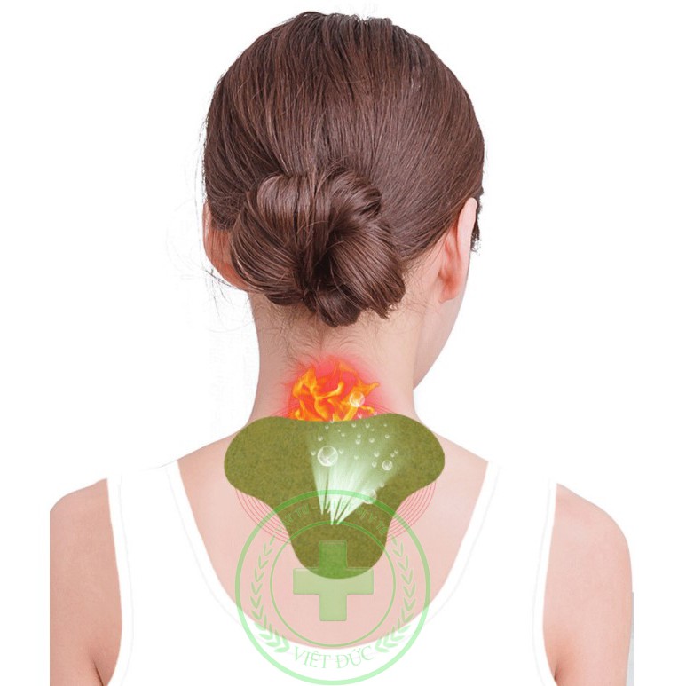 Miếng dán ngải cứu -Miếng dán đông y thảo dược giảm đau cổ vai gáy xương khớp hiệu quả cải thiện sức khỏe
