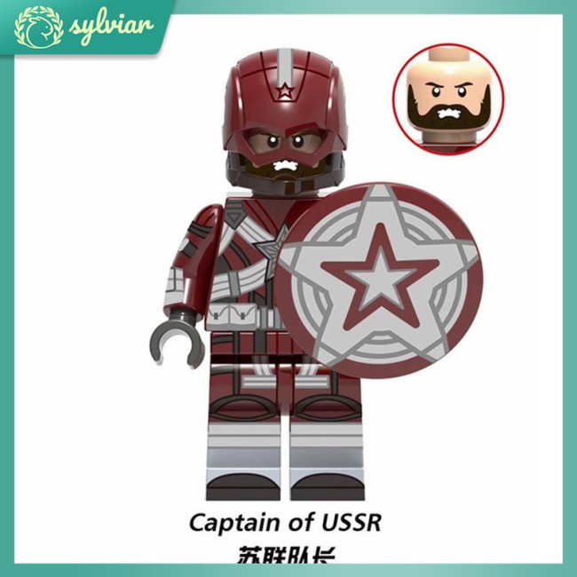 Mô Hình Lego Nhân Vật Black Widow Captain Americasr Falcon Taskmaster