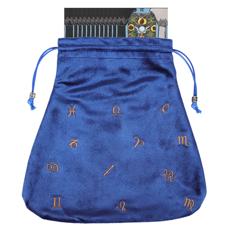 Túi Dây Rút Đựng Thẻ Chơi Game Chất Liệu Nhung Nỉ