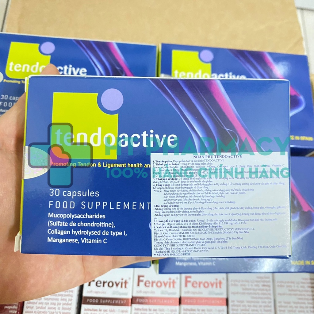 Tendoactive - Viên Uống Tăng Cường Sức Khỏe Cho Gân