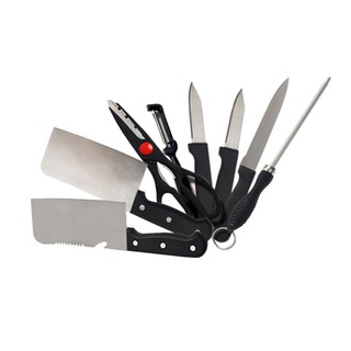 - Bộ dao 8 món dành cho nhà bếp - thép không gỉ