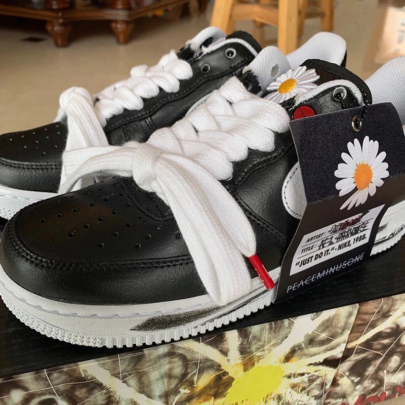 [Mã FAMAYMA2 giảm 10K đơn 50K] [ Shoelaces x Memo ] Dây Giày Nike Hoa Cúc GD- Dây Giày Nike Air Force 1 Paranoise