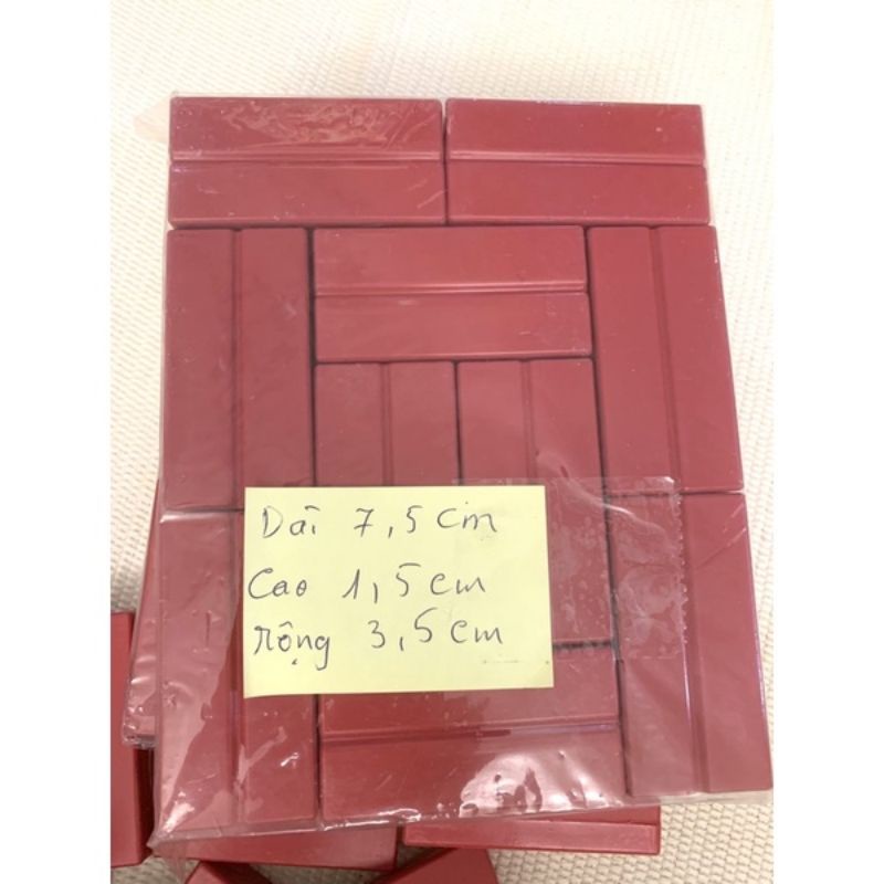 Gạch nhựa đồ chơi, gạch xây dựng đồ chơi mầm non theo thông tư 02