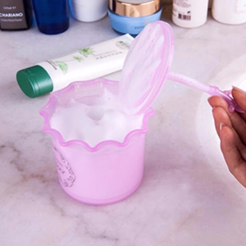 Cốc tạo bọt sữa rửa mặt