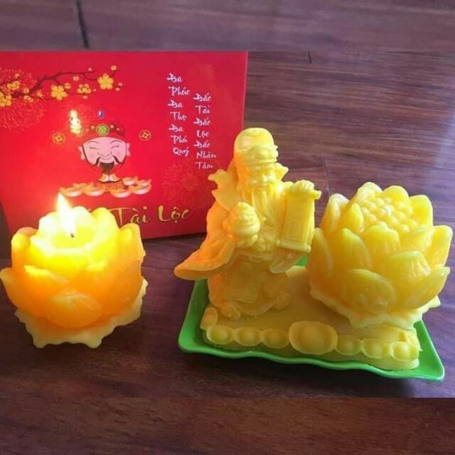 NẾN THẦN TÀI HOA SEN