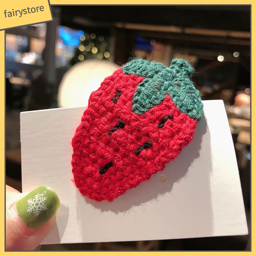 Kẹp Tóc Hình Trái Cây Dễ Thương Cho Nữ