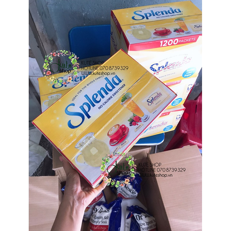 (DATE 2023) COMBO 100 gói đường ăn kiêng Splenda No Calories loại 1g | BigBuy360 - bigbuy360.vn