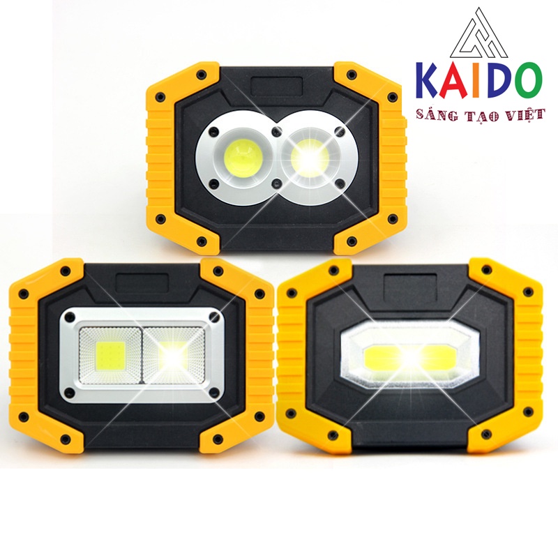 Đèn LED cầm tay thể thao 30W ( Dùng 2 viên pin 18650 hoặc 4 viên pin AA ) - 1688s.vn